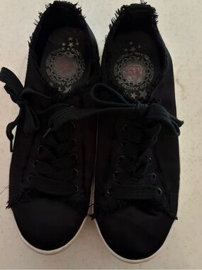 Rock & Candy Black Lace-Up Women's Sneakers